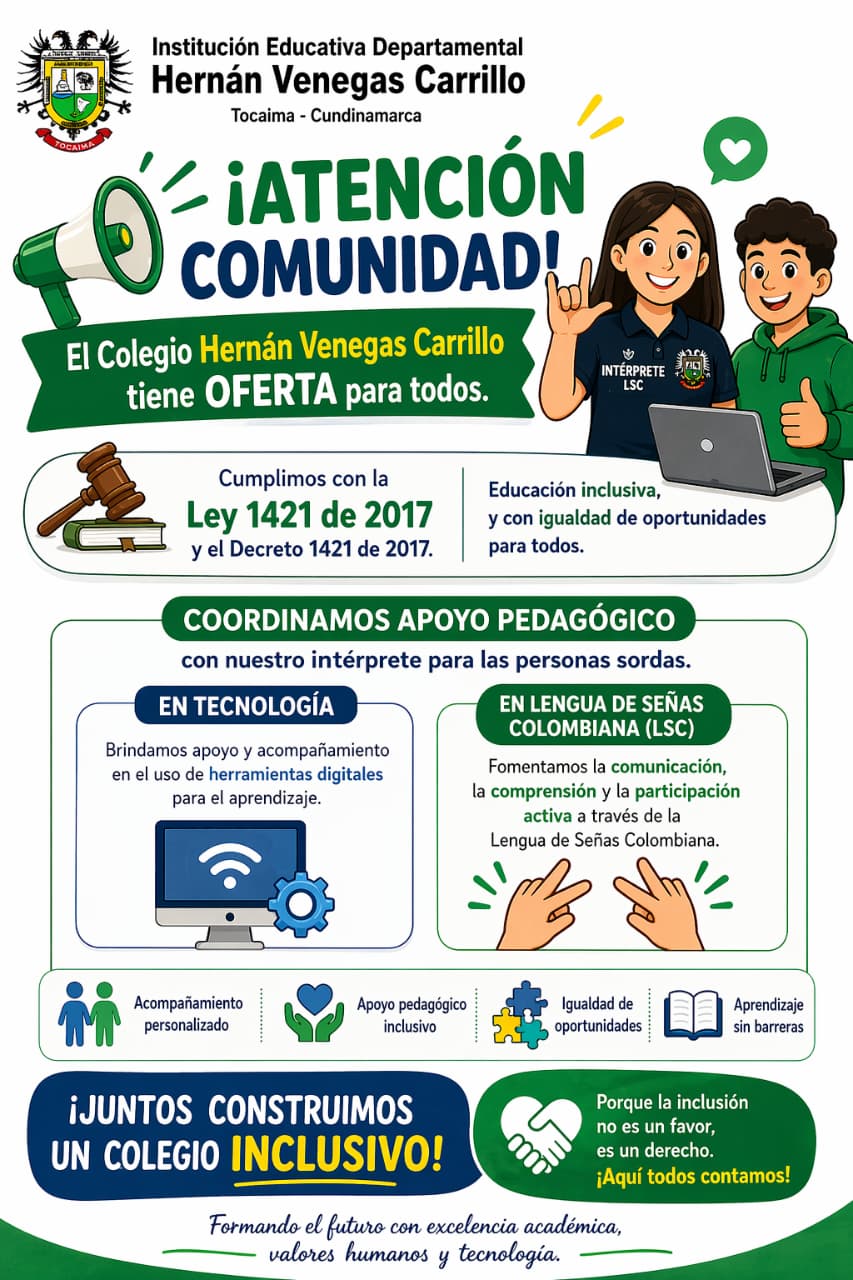 Oferta educativa inclusión Herveca